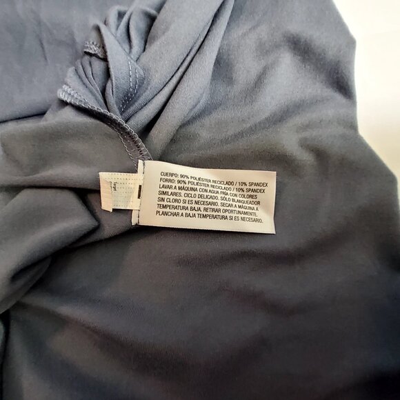 A New Day Womens Long Sleeve Blue Twist Front Dress  Size  Large - Picture 9 of 9